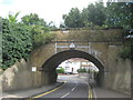 Railway bridge over Old Manor Way