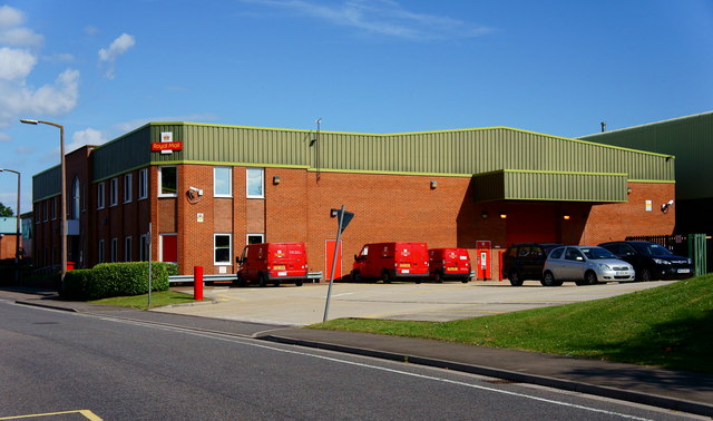 Royal Mail Depot, Burgess Hill, Sussex © Peter Trimming :: Geograph 