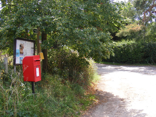 Great Bealings Post Office Postbox