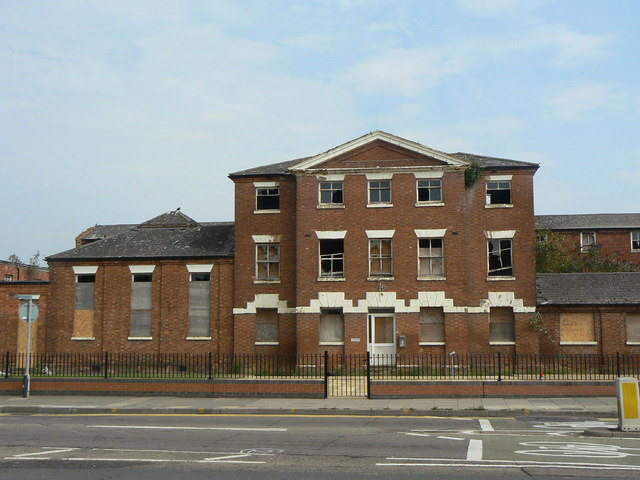 St Edmund's Hospital façade