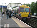 Anniesland railway station, looking SSW