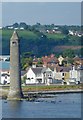 Larne waterfront west of the Chaine Memorial