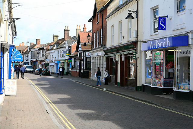 High Street, Ringwood © Peter Facey cc-by-sa/2.0 :: Geograph Britain ...