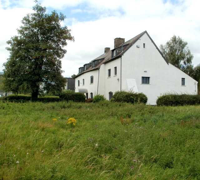 Side view of Grade II listed former Ty Coch farmhouse, Cwmbran