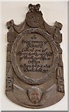 SU7139 : St Lawrence, Alton - Wall monument by John Salmon