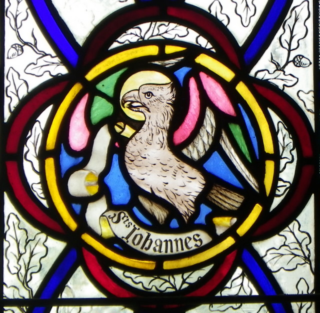 Stained glass window, St Paul's Church