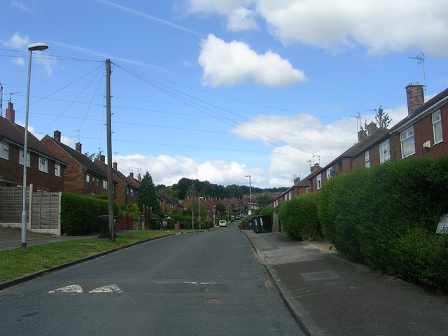 Whincover Road - viewed from Wincover View