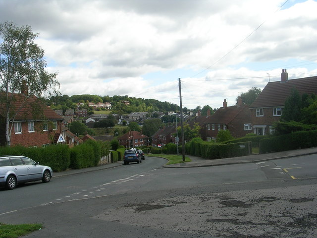 Whincover Road - viewed from Wincover View