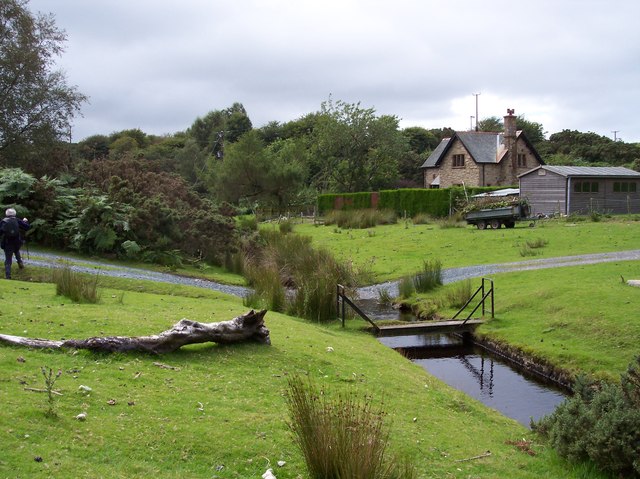 The ford at Cragg Cottage
