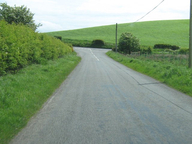 A T junction near Knocktim