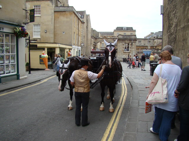 Horses and carriage on York Street