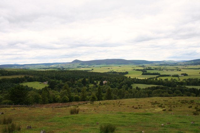 View to Tap O' Noth © Andrew Wood :: Geograph Britain and Ireland