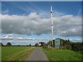 Mast near Newton Mountain