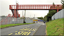 J4974 : Footbridge, Newtownards by Albert Bridge