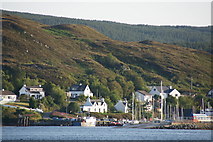 NG7526 : Kyleakin (Caol Acain) from Kyle of Lochalsh (Caol Loch Aillse) by Mike Pennington