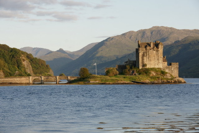 Eilean Donan Castle from Ardelve Point © Mike Pennington :: Geograph ...