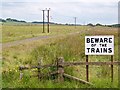 NT6644 : Beware Of The Trains by James T M Towill
