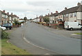 Houses at the western end of Thompson Avenue, Newport