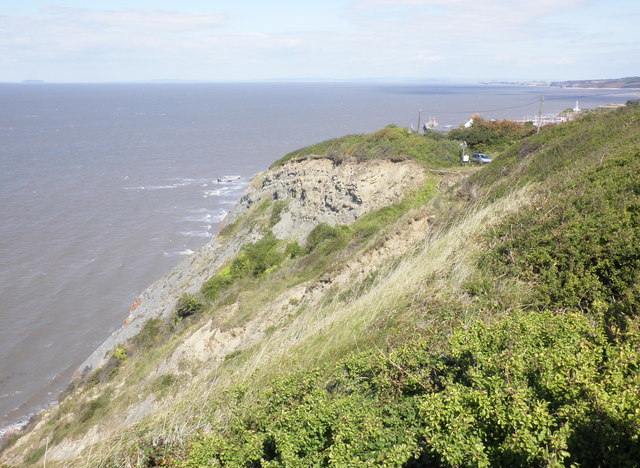 Cliffs, west of Watchet harbour