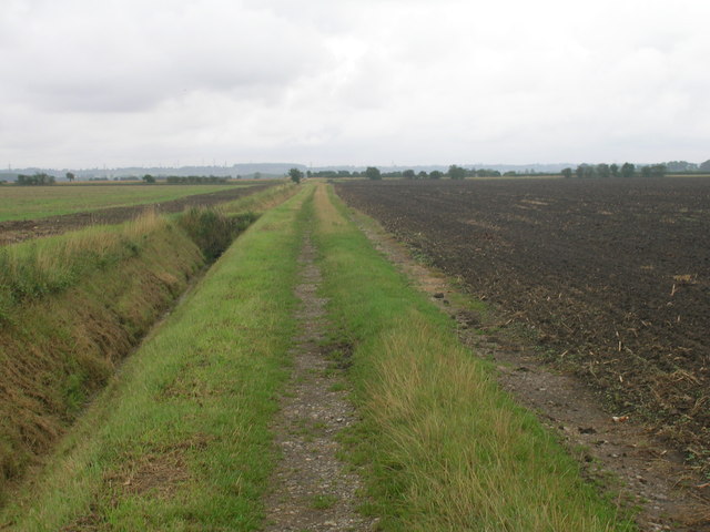 Farm track off New Lane