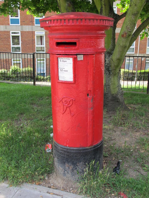 Victorian postbox, Abbey Road, NW8
