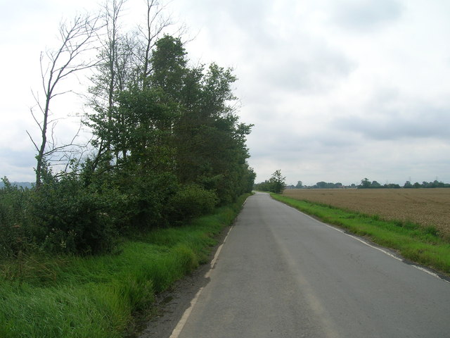 Minor road towards Garthorpe
