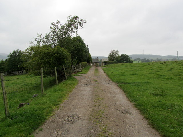 Access Track to Lindley Wood Farm
