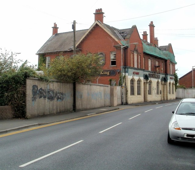 Derelict former King pub, Newport