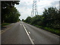 Looking south along Ridge Road