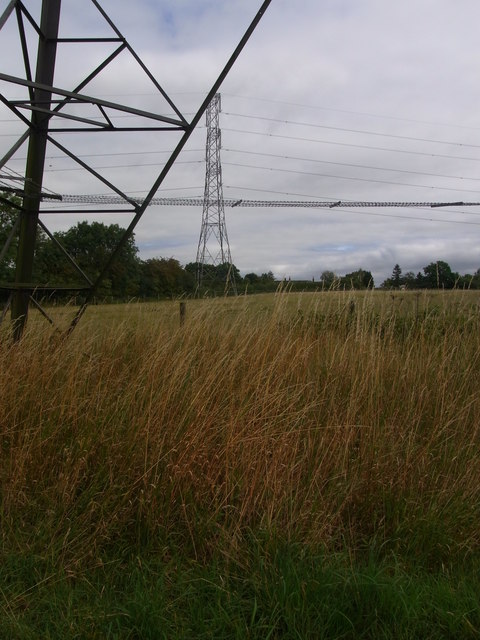 Under one pylon to another