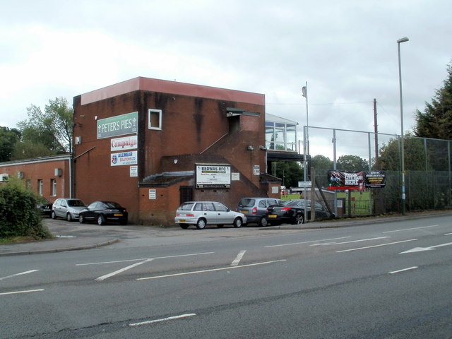 NE corner of Bedwas RFC's ground