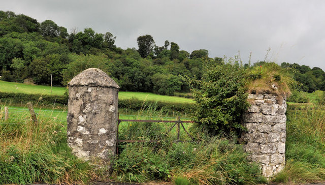 Old gate, Gleno