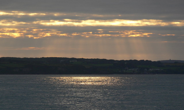 Sunset over Red Wharf Bay