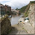 NZ7818 : Staithes Beck, Staithes by Dave Hitchborne