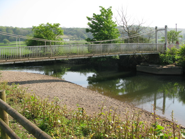 Footbridge over the Ogmore River