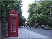 TQ3975 : Phone box near Blackheath by Malc McDonald