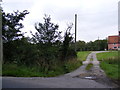 Footpath to New Road