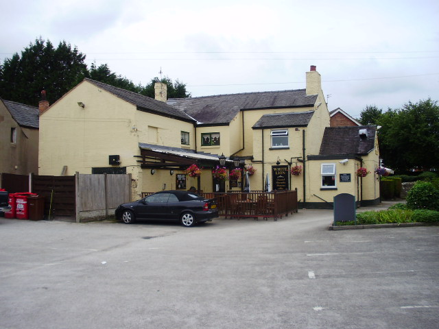 The White Lion at Childer Thornton © Eirian Evans :: Geograph Britain ...