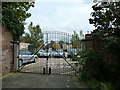 Looking from Horsham Museum into Denne Road Car Park