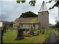 SO3692 : All Saints church, Norbury by Christine Johnstone
