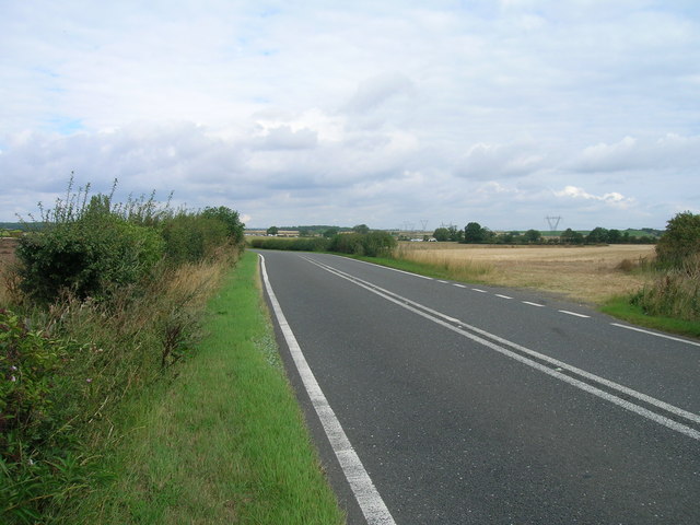 A634 towards Maltby