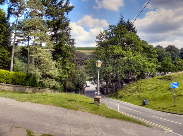 Goathland, the Road to the Railway Station