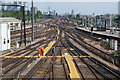 Railway tracks and points at Clapham Junction