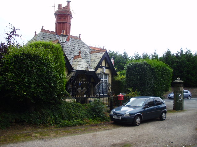 Lodge at the entrance to the Recreation Ground, Eastham