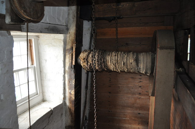 Buttrum's Mill - Sack Hoist