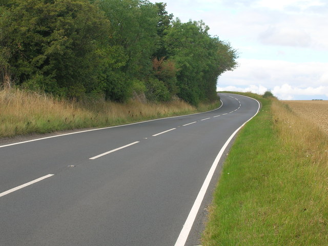 Lamb Lane (B6463) towards Dinnington