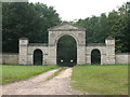 Entrance gates, Malpas Hill