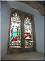 St Peter, Goodworth Clatford: stained glass window (7)