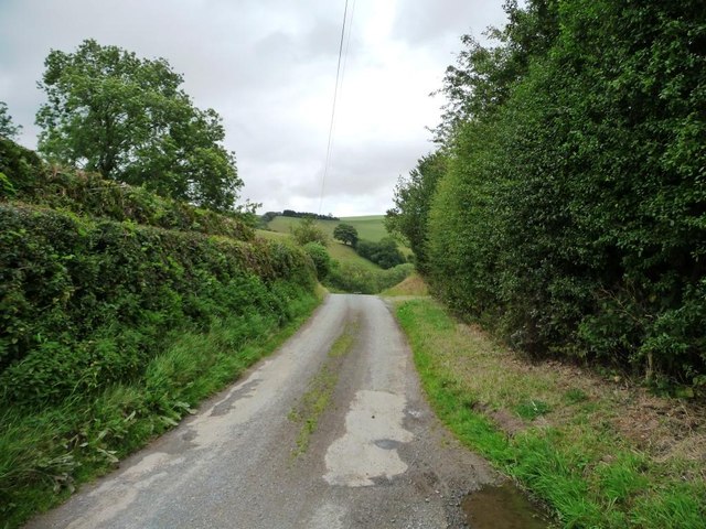 The lane north out of Hobarris