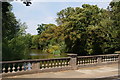 The lake at Cannon Hill Common